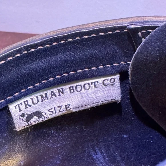 Truman Plain Toe 79 Last in Navy Horserump - Picture 12 of 15